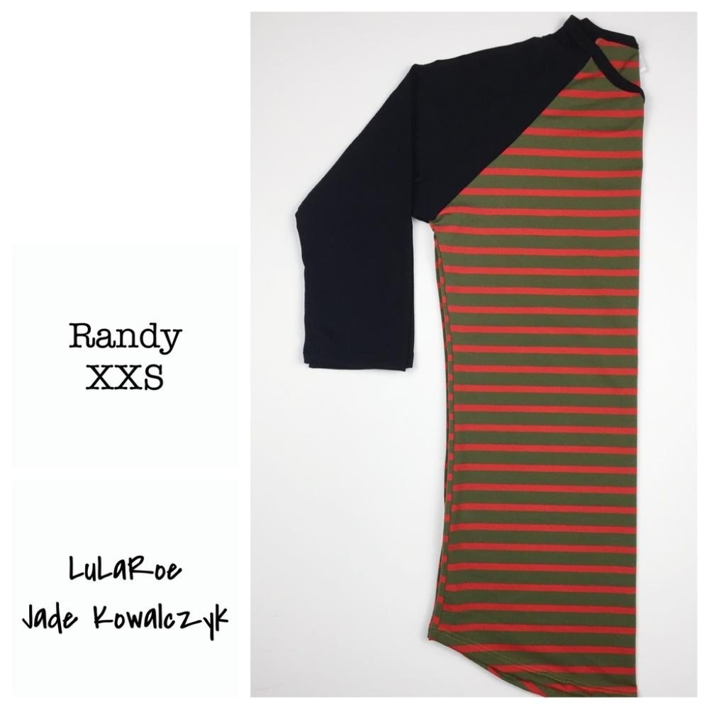 NWT LuLaRoe Unisex Randy Baseball Tee